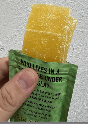 800mg THC Sticky Stripz Gummy photo review