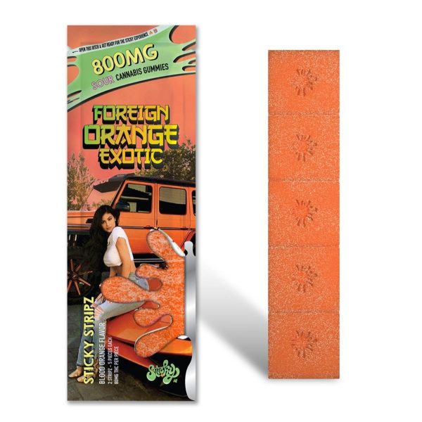 800mg THC Sticky Stripz Gummy